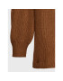 Vero Moda Curve Поло Sayla 10276895 Кафяв Regular Fit - Pepit.bg