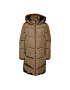 Vero Moda Curve Пухено яке 10297304 Кафяв Regular Fit - Pepit.bg