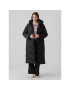 Vero Moda Curve Пухено яке Lee 10276461 Черен Regular Fit - Pepit.bg