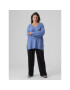 Vero Moda Curve Пуловер 10297266 Син Regular Fit - Pepit.bg