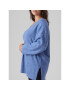 Vero Moda Curve Пуловер 10297266 Син Regular Fit - Pepit.bg