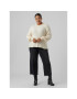 Vero Moda Curve Пуловер Holly 10276871 Екрю Regular Fit - Pepit.bg