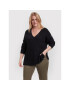 Vero Moda Curve Пуловер Lea 10252754 Черен Regular Fit - Pepit.bg