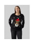 Vero Moda Curve Пуловер Tinsel 10279541 Черен Regular Fit - Pepit.bg