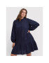 Vero Moda Curve Рокля тип риза Abby 10252780 Тъмносин Regular Fit - Pepit.bg