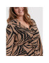 Vero Moda Curve Рокля тип риза Zee 10257513 Кафяв Regular Fit - Pepit.bg