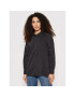 Vero Moda дънкова риза Flora 10258235 Черен Oversize - Pepit.bg