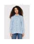 Vero Moda дънкова риза Flora 10258235 Син Oversize - Pepit.bg