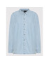 Vero Moda дънкова риза Flora 10258235 Син Oversize - Pepit.bg