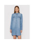 Vero Moda Дънкова рокля Silla 10184172 Син Regular Fit - Pepit.bg