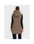 Vero Moda Елек Louiseteddy 10273954 Кафяв Regular Fit - Pepit.bg