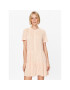 Vero Moda Ежедневна рокля Bumpy 10286520 Оранжев Regular Fit - Pepit.bg