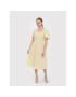 Vero Moda Ежедневна рокля Juno 10260798 Жълт Regular Fit - Pepit.bg