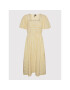 Vero Moda Ежедневна рокля Juno 10260798 Жълт Regular Fit - Pepit.bg