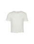 Vero Moda Girl Тишърт 10285290 Бял Cropped Fit - Pepit.bg