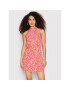 Vero Moda Лятна рокля Jenny 10260721 Червен Regular Fit - Pepit.bg