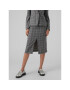 Vero Moda Миди пола Malin 10299880 Сив Relaxed Fit - Pepit.bg