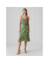 Vero Moda Миди пола Sara 10282448 Зелен Regular Fit - Pepit.bg