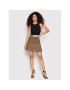 Vero Moda Мини пола Easy 10263280 Кафяв Regular Fit - Pepit.bg