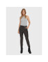 Vero Moda Панталони от имитация на кожа Eva 10205737 Кафяв Relaxed Fit - Pepit.bg