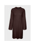 Vero Moda Плетена рокля Layla 10273088 Кафяв Regular Fit - Pepit.bg