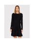 Vero Moda Плетена рокля Nancy 10206027 Черен Regular Fit - Pepit.bg