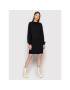 Vero Moda Плетена рокля Nancy 10249116 Черен Relaxed Fit - Pepit.bg