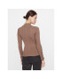 Vero Moda Поло 10293750 Кафяв Regular Fit - Pepit.bg