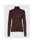 Vero Moda Поло Glory 10231630 Кафяв Slim Fit - Pepit.bg