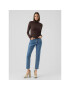 Vero Moda Поло Happiness 10238127 Кафяв Regular Fit - Pepit.bg