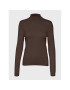 Vero Moda Поло Happiness 10238127 Кафяв Regular Fit - Pepit.bg
