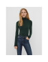 Vero Moda Поло Happiness 10238127 Зелен Regular Fit - Pepit.bg