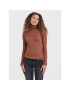 Vero Moda Поло Mella 10271620 Кафяв Regular Fit - Pepit.bg
