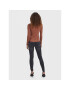 Vero Moda Поло Mella 10271620 Кафяв Regular Fit - Pepit.bg