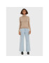 Vero Moda Поло New Milda 10268155 Бежов Regular Fit - Pepit.bg