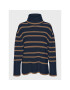 Vero Moda Поло Saba 10272469 Тъмносин Relaxed Fit - Pepit.bg