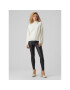 Vero Moda Поло Vivan 10271449 Екрю Relaxed Fit - Pepit.bg