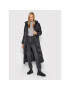 Vero Moda Пухено яке Uppsala 10250637 Черен Regular Fit - Pepit.bg