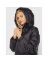 Vero Moda Пухено яке Uppsala 10250637 Черен Regular Fit - Pepit.bg