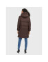 Vero Moda Пухено яке Uppsala 10270146 Кафяв Regular Fit - Pepit.bg