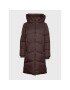 Vero Moda Пухено яке Uppsala 10270146 Кафяв Regular Fit - Pepit.bg