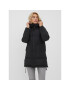 Vero Moda Пухено яке 10230839 Черен Regular Fit - Pepit.bg