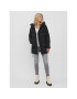 Vero Moda Пухено яке 10230839 Черен Regular Fit - Pepit.bg