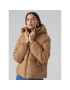 Vero Moda Пухено яке 10273951 Кафяв Regular Fit - Pepit.bg