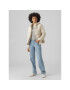 Vero Moda Пухено яке 10289837 Екрю Regular Fit - Pepit.bg