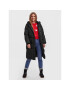 Vero Moda Пухено яке Erica Holly 10251595 Черен Regular Fit - Pepit.bg