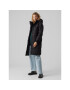 Vero Moda Пухено яке Margaret 10270066 Черен Regular Fit - Pepit.bg