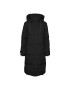 Vero Moda Пухено яке Margaret 10270066 Черен Regular Fit - Pepit.bg