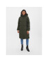 Vero Moda Пухено яке Margaret 10270066 Зелен Regular Fit - Pepit.bg