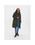 Vero Moda Пухено яке Margaret 10270066 Зелен Regular Fit - Pepit.bg